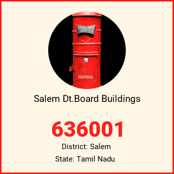 Salem Dt.Board Buildings pin code, district Salem in Tamil Nadu