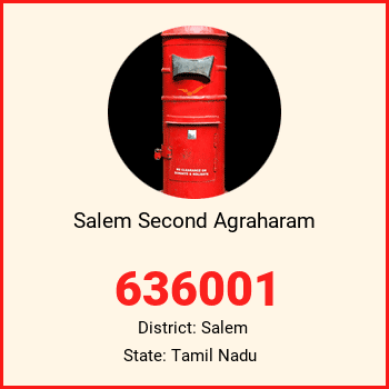 Salem Second Agraharam pin code, district Salem in Tamil Nadu