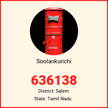 Soolankurichi pin code, district Salem in Tamil Nadu