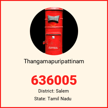 Thangamapuripattinam pin code, district Salem in Tamil Nadu