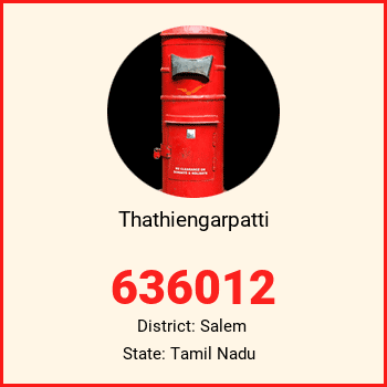 Thathiengarpatti pin code, district Salem in Tamil Nadu