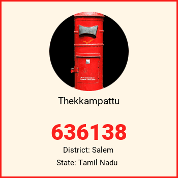 Thekkampattu pin code, district Salem in Tamil Nadu