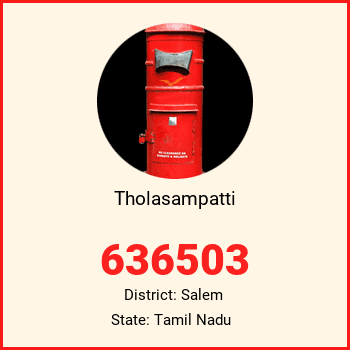 Tholasampatti pin code, district Salem in Tamil Nadu