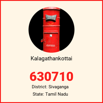 Kalagathankottai pin code, district Sivaganga in Tamil Nadu
