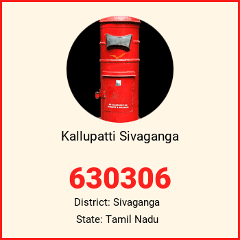 Kallupatti Sivaganga pin code, district Sivaganga in Tamil Nadu