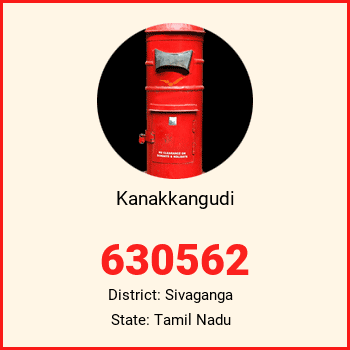 Kanakkangudi pin code, district Sivaganga in Tamil Nadu