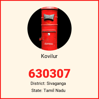 Kovilur pin code, district Sivaganga in Tamil Nadu