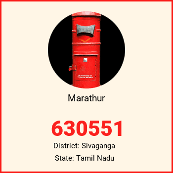 Marathur pin code, district Sivaganga in Tamil Nadu