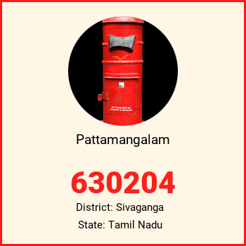 Pattamangalam pin code, district Sivaganga in Tamil Nadu
