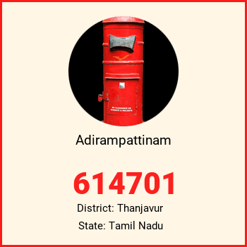 Adirampattinam pin code, district Thanjavur in Tamil Nadu
