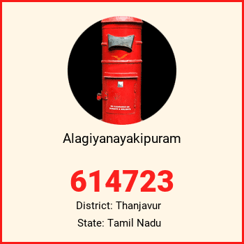 Alagiyanayakipuram pin code, district Thanjavur in Tamil Nadu