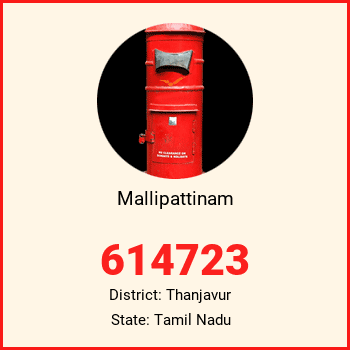 Mallipattinam pin code, district Thanjavur in Tamil Nadu
