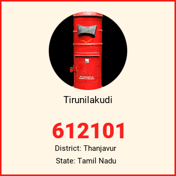 Tirunilakudi pin code, district Thanjavur in Tamil Nadu