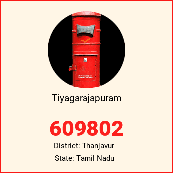 Tiyagarajapuram pin code, district Thanjavur in Tamil Nadu