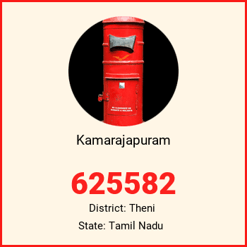 Kamarajapuram pin code, district Theni in Tamil Nadu
