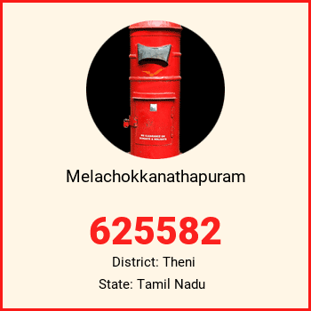 Melachokkanathapuram pin code, district Theni in Tamil Nadu