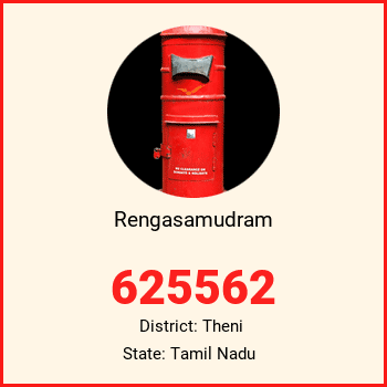 Rengasamudram pin code, district Theni in Tamil Nadu