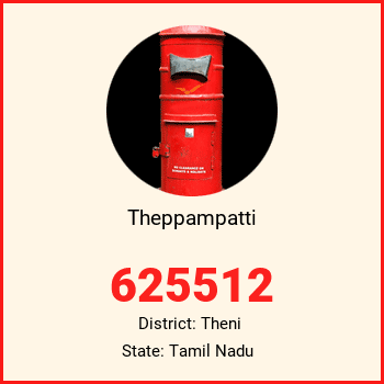Theppampatti pin code, district Theni in Tamil Nadu