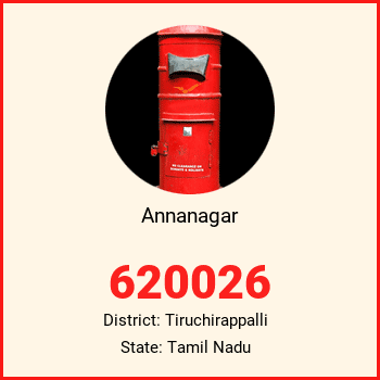 Annanagar pin code, district Tiruchirappalli in Tamil Nadu