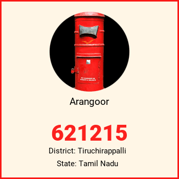 Arangoor pin code, district Tiruchirappalli in Tamil Nadu