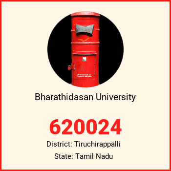 Bharathidasan University pin code, district Tiruchirappalli in Tamil Nadu