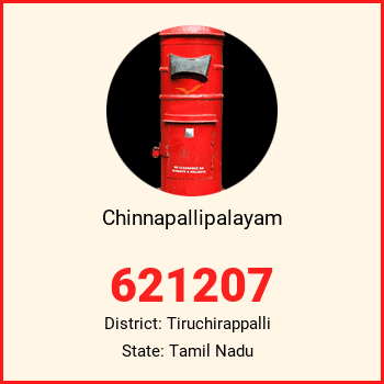Chinnapallipalayam pin code, district Tiruchirappalli in Tamil Nadu
