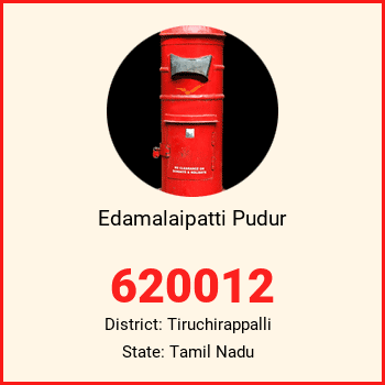 Edamalaipatti Pudur pin code, district Tiruchirappalli in Tamil Nadu