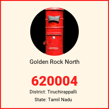 Golden Rock North pin code, district Tiruchirappalli in Tamil Nadu