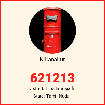 Kilianallur pin code, district Tiruchirappalli in Tamil Nadu