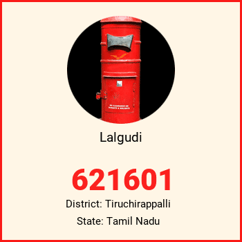 Lalgudi pin code, district Tiruchirappalli in Tamil Nadu