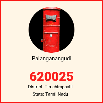 Palanganangudi pin code, district Tiruchirappalli in Tamil Nadu