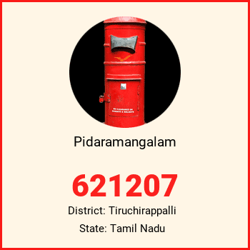 Pidaramangalam pin code, district Tiruchirappalli in Tamil Nadu