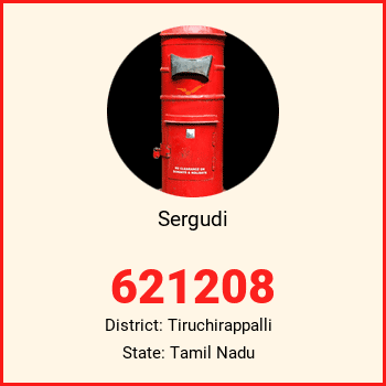 Sergudi pin code, district Tiruchirappalli in Tamil Nadu
