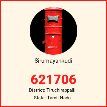Sirumayankudi pin code, district Tiruchirappalli in Tamil Nadu