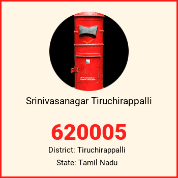 Srinivasanagar Tiruchirappalli pin code, district Tiruchirappalli in Tamil Nadu