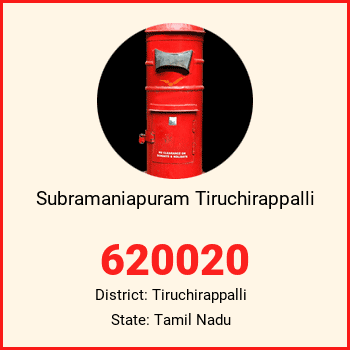 Subramaniapuram Tiruchirappalli pin code, district Tiruchirappalli in Tamil Nadu
