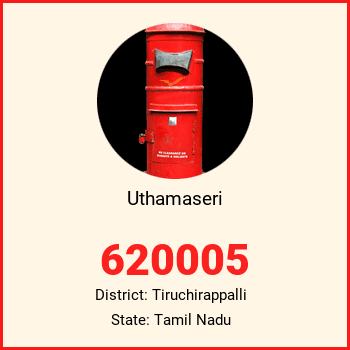 Uthamaseri pin code, district Tiruchirappalli in Tamil Nadu