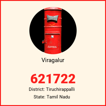 Viragalur pin code, district Tiruchirappalli in Tamil Nadu