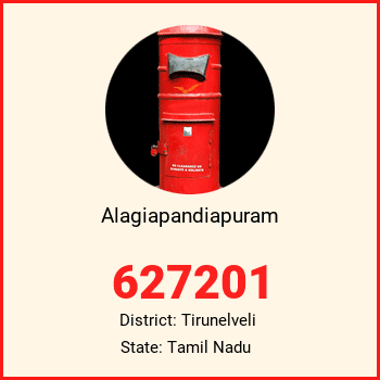 Alagiapandiapuram pin code, district Tirunelveli in Tamil Nadu