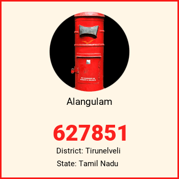 Alangulam pin code, district Tirunelveli in Tamil Nadu
