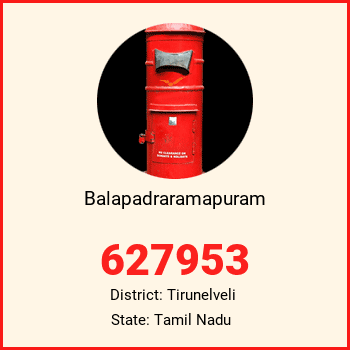 Balapadraramapuram pin code, district Tirunelveli in Tamil Nadu
