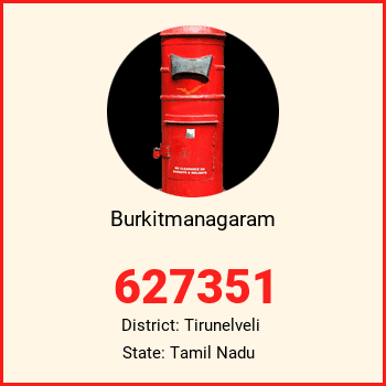 Burkitmanagaram pin code, district Tirunelveli in Tamil Nadu