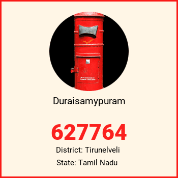 Duraisamypuram pin code, district Tirunelveli in Tamil Nadu