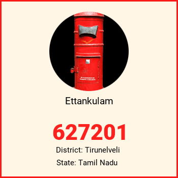 Ettankulam pin code, district Tirunelveli in Tamil Nadu