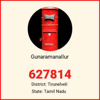 Gunaramanallur pin code, district Tirunelveli in Tamil Nadu