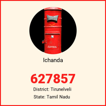 Ichanda pin code, district Tirunelveli in Tamil Nadu