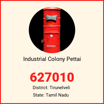 Industrial Colony Pettai pin code, district Tirunelveli in Tamil Nadu