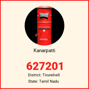 Kanarpatti pin code, district Tirunelveli in Tamil Nadu