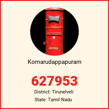 Komarudappapuram pin code, district Tirunelveli in Tamil Nadu