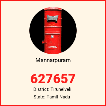 Mannarpuram pin code, district Tirunelveli in Tamil Nadu